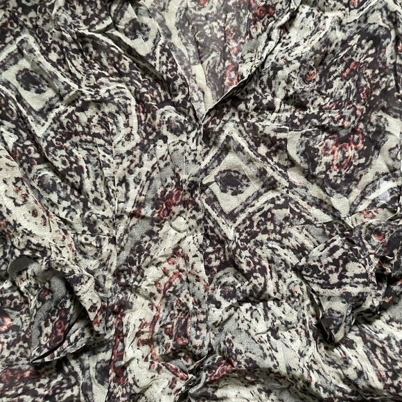 ZARA Printed Button Down Shirt - Picture 2 of 3